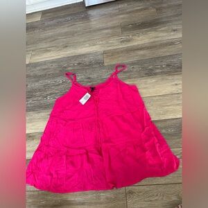 Torrid Tiered Tie Front Cami